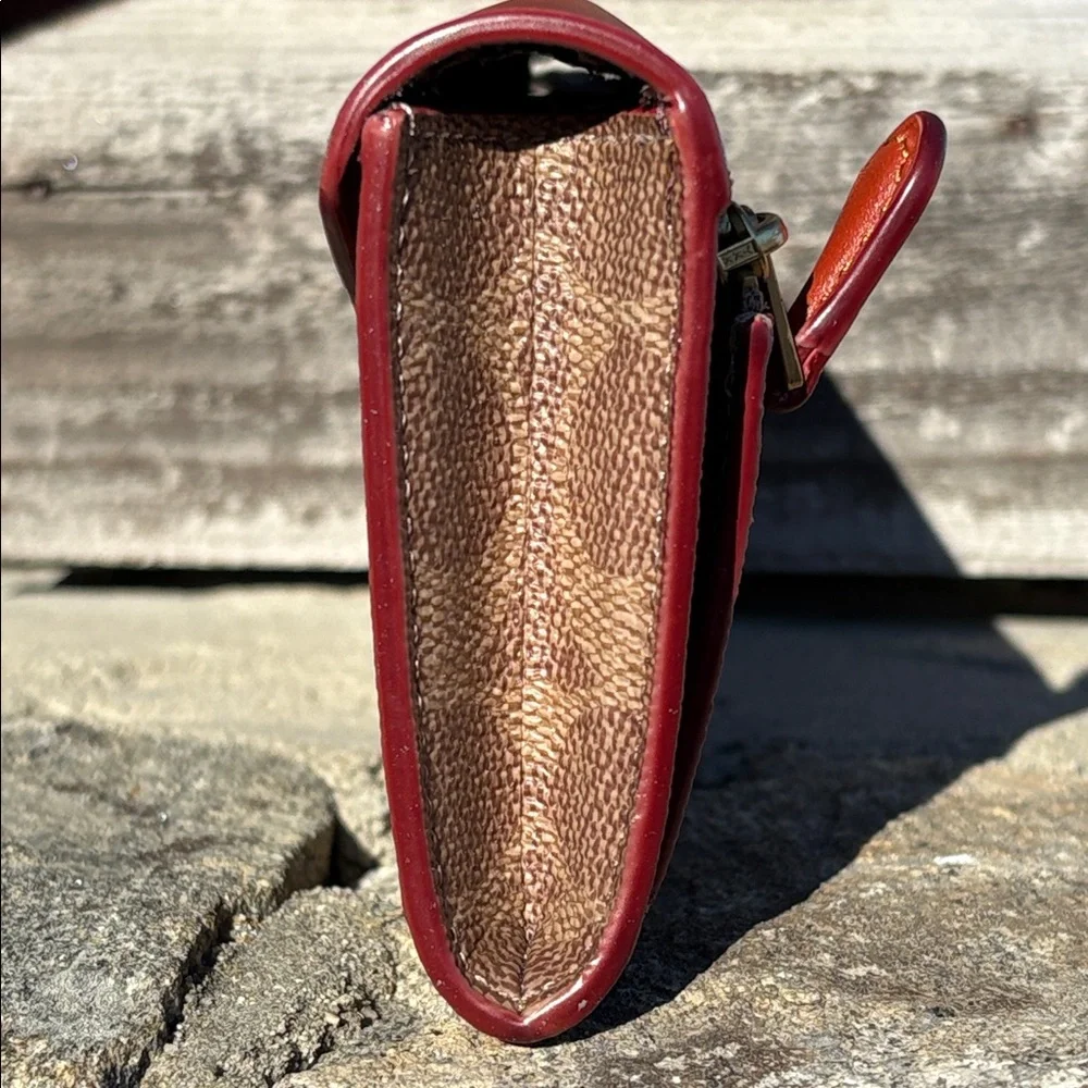 Coach Signature C Long Wallet REHAB WALLET WITH CALLOUTS - Picture 6 of 16